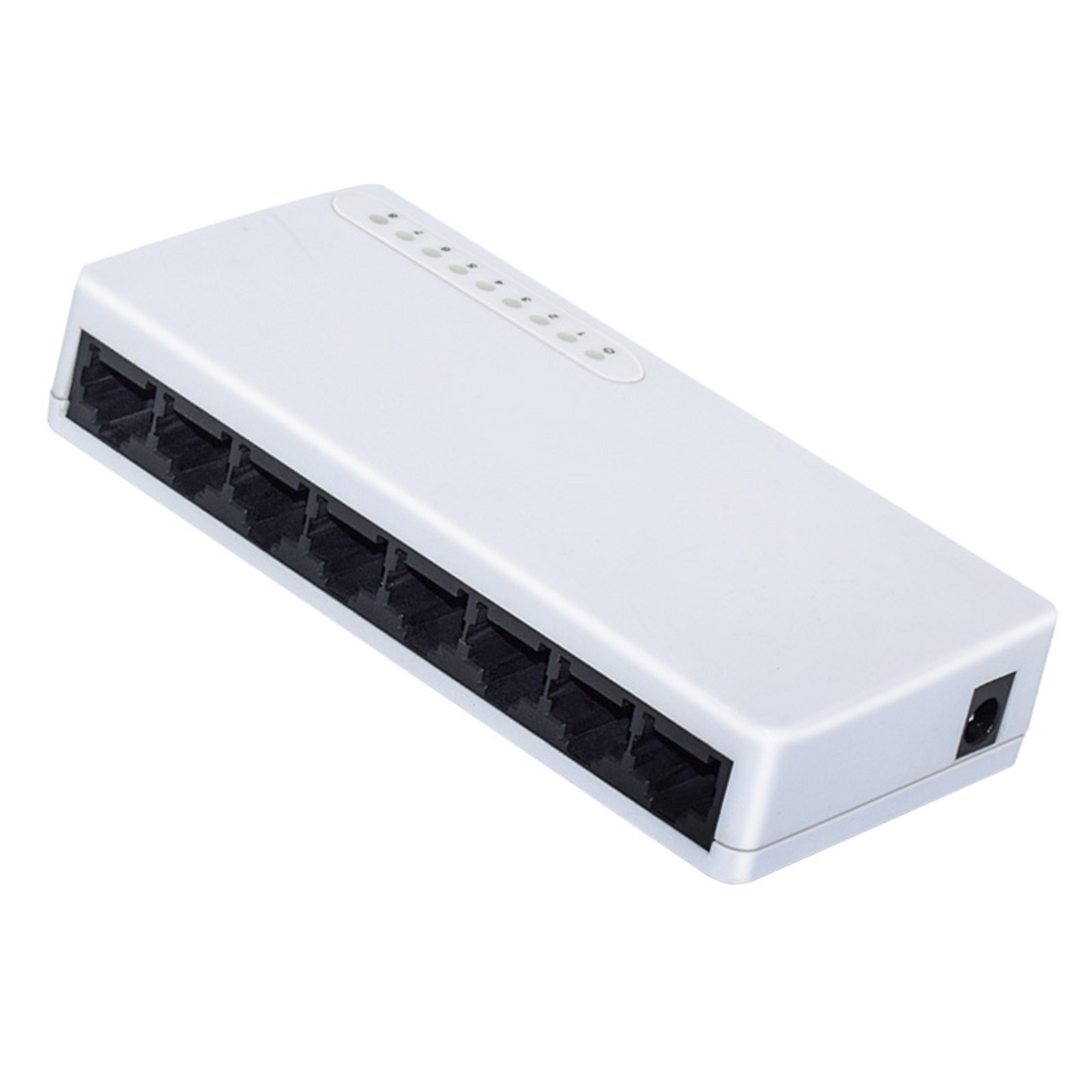 TP Link Saklar Ethernet Pasang Dinding 8 Port 10/100Mbps, Saklar Jaringan Casing Plastik IP178G