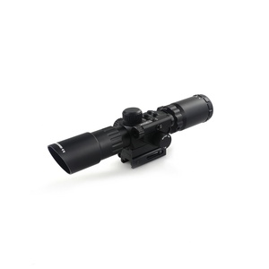 กล้องเล็ง BANGBANG 3.5-10x40 กันน้ำ ปรับได้ พร้อมเลเซอร์สีแดง สำหรับล่าสัตว์ ฐานติดตั้งขนาด 22 มม./11 มม. พร้อมอุปกรณ์เสริม - Product Image 4