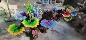 Hars Kunstkoraalrif Groot <span class=keywords><strong>Aquarium</strong></span> Kunstmatige Koralen - Product Image 5