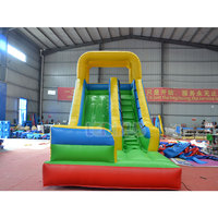 Toboggan Gonflable Sec Personnalisé Maison Gonflable Toboggan Aquatique pour Enfants Adultes avec Souffleur à Vendre