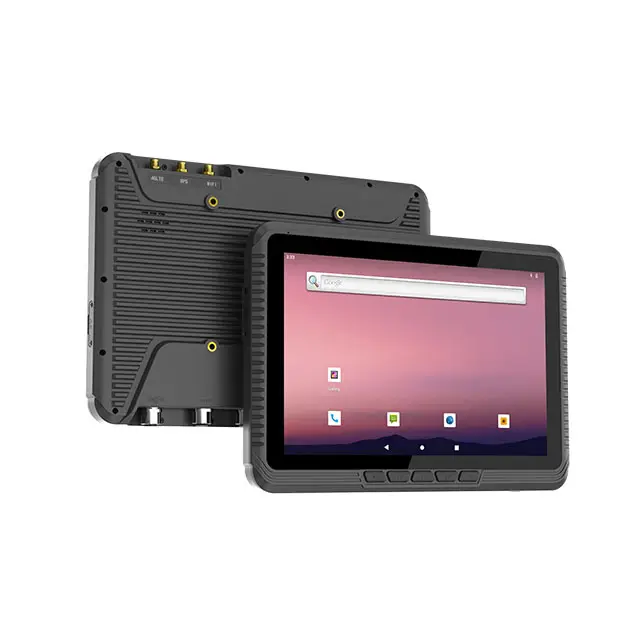 Kasar Android 12 Tablet kendaraan Tablet Pc tahan air IP67 pertanian GPS tambang operasi Bus sekolah navigasi Tablet