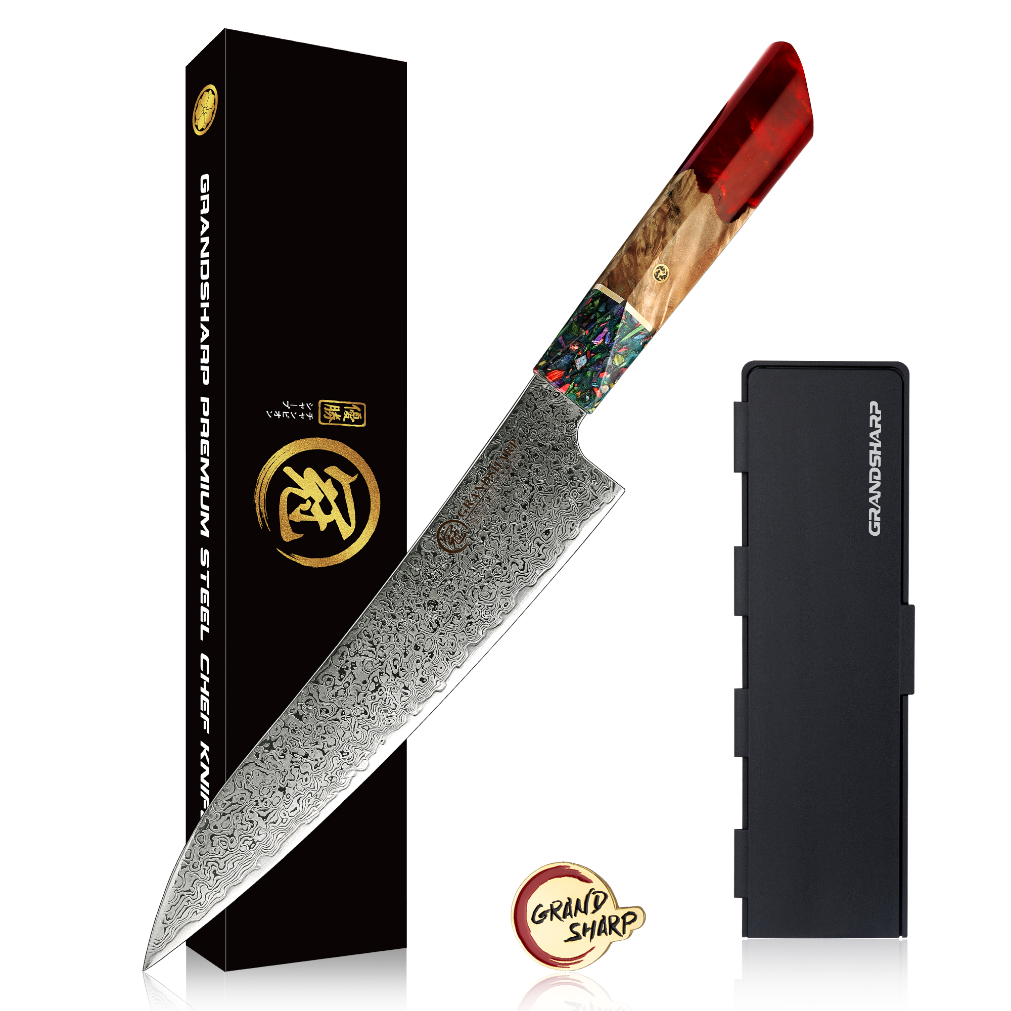 Cuchillo de chef de 8,5 pulgadas con caja de regalo