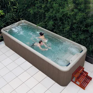 Yüksek kaliteli bahçe akrilik jakuzi mini yüzme havuzu