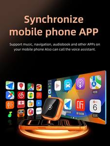 Adaptador Inalámbrico CarPlay Plug & Play para iPhone y Android - Reconexión Automática, Conexión Estable, Adaptador CarPlay Sin Retraso - Product Image 3