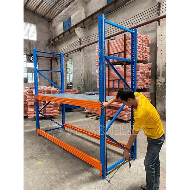 1500kg Per Layer Heavy Duty Shelves Storage Rack Warehouse Steel Pallet ...