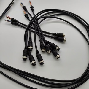 Cable de Alimentación con Conector de Aviación M16 GX16 M12, Cable de Extensión para Equipos Industriales Moldeado por Inyección, Material PVC - Product Image 2