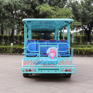 Bus électrique de tourisme de haute qualité sur le thème de l'océan, 14 places, bus de navette automatique à vendre - Product Image 3