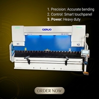 Presse plieuse CNC électrohydraulique 4+1 axes 125T2500mm ETC-16T, machine de pliage de tôles de haute précision, CE