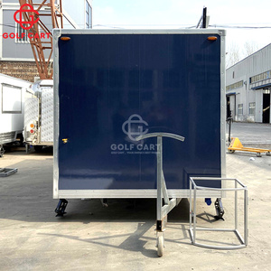 Carrito de comida móvil sobre ruedas, remolques de comida callejera Kebab con porche, totalmente equipado para EE. UU., camión de comida rápida con cocina completa - Product Image 4