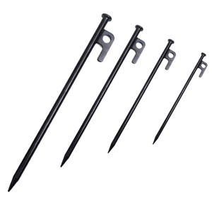 Steel Tent Pegs 40cm Outdoor Camping Ground Pegs For Desert Gobi Tent Tarpaulin Use - Product Image 4