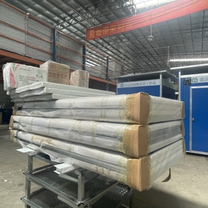 <span class=keywords><strong>Bagno</strong></span> Portatile con Doccia in Pannelli Sandwich EPS di Alta Qualità 1,1x1,1x2,3m, Durevole ed Ecologico, Prefabbricato per Campeggio all'Aperto - Product Image 5