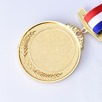 Médaille personnalisée en métal vierge pour sublimation, gravée au laser, durable, pour ruban sportif, trophée, plaque, football, basketball, taekwondo