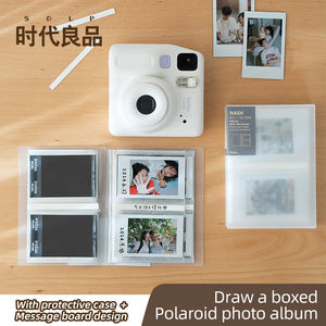 Album Photo Portable OEM/ODM de 3 pouces à double fente avec boîte tableau mémo <span class=keywords><strong>carte</strong></span> <span class=keywords><strong>postale</strong></span> <span class=keywords><strong>livre</strong></span> de collecte 80 160 pochettes Album Photo - Product Image 2