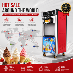 Le macchine per Snack di vendita calda di strada della thailandia commercial 3 gusti servono 3 in 1 macchina per gelato di strada domestica fresca in vendita - Product Image 5