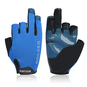 Gants de pêche Boildeg à trois doigts, noirs, antidérapants, résistants à l'usure, protection solaire, pour la navigation en plein air et la pêche - Product Image 4