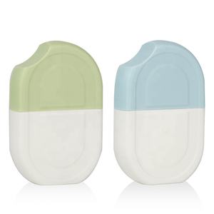 Botella de <span class=keywords><strong>Crema</strong></span> Protectora <span class=keywords><strong>Solar</strong></span> para Mascotas, Color Azul Mate, 50 ml, Envase Cosmético de Plástico Vacío para el Cuidado de <span class=keywords><strong>la</strong></span> Piel, Bomba con Serigrafía - Product Image 2