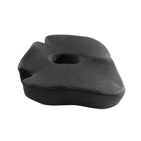 Coussin de siège en mousse anti-escarres anti-dérapant orthopédique moyen ferme lavable oreiller assis soulagement de la douleur des hémorroïdes