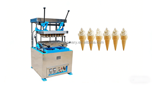 Máquina Comercial de Alta Eficiencia para Hacer Conos de Helado, Fácil de Usar, Máquina para Conos de Waffle, 220V, 45W, Fuente de Alimentación Eléctrica, 1 Juego - Product Image 4