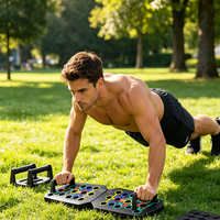 Planche de pompes pliable de haute qualité pour adultes, en PP, design réglable, pour entraînement de force à domicile, prix abordable