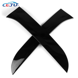 1 ensemble d'autocollants <span class=keywords><strong>de</strong></span> spoiler <span class=keywords><strong>de</strong></span> <span class=keywords><strong>toit</strong></span> arrière noir brillant, <span class=keywords><strong>garniture</strong></span> <span class=keywords><strong>de</strong></span> spoiler arrière, aileron arrière pour Volkswagen <span class=keywords><strong>Golf</strong></span> <span class=keywords><strong>6</strong></span> MK6 Variant Wagon - Product Image 5