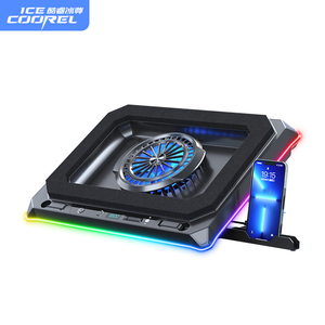 Nouveau ventilateur de refroidissement pour ordinateur <span class=keywords><strong>portable</strong></span> de jeu en plastique 2025 avec refroidissement par air pour ordinateurs portables de 21 <span class=keywords><strong>pouces</strong></span>, en stock - Product Image 1