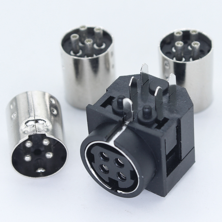 3 Pin Power Nini Din Connector Female Original Circular 7/8 8-Pin 7/16 10 5 6 4 Pin Round Male Connector Din
