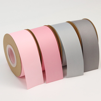 Vente en gros ruban gros-grain double face quatre couleurs unies largeur 38mm 4cm pour emballage cadeau décoration de boîte cadeau