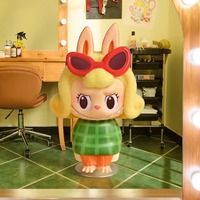 POP MART Labubu the MONSTERS Serie Salón de Belleza Caja Sorpresa Mini Figuras de Arte Decoración de Escritorio Regalo de Cumpleaños Coleccionable Juguetes