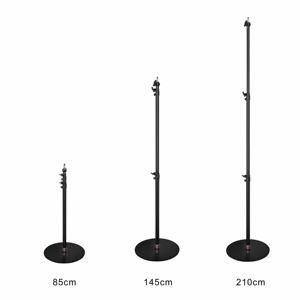 Soporte de Micrófono de Piso Ajustable de 2.1M, Duradero, con Diseño Dos en Uno y Rotación de 360 Grados, Fácil de Usar para Estudio de Cámara - Product Image 4