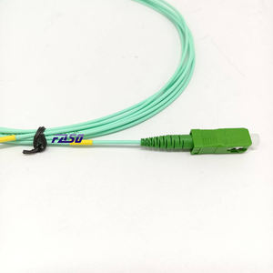 Cable de Fibra Óptica FTTH Jarretiere Aqua G657A2 3.5m 4m 1.6mm Scapc Simplex Sm Sx Verde 2m Scapc Fibra Óptica Patch Card - Product Image 5