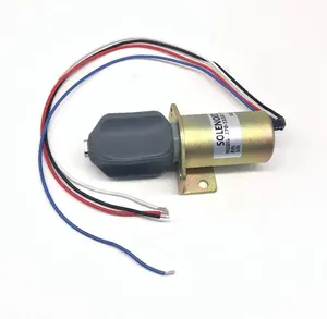 Interruptor de solenoide de corte de combustible para motor perkins, 26420472, 28730179