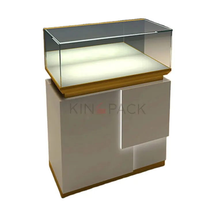 China wood watch display box kiosk manufacturer glasses display suitcase showcase for wrist watch store fixture