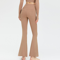 Pantalon de sport évasé personnalisé pour femme – Collection Automne-Hiver – Idéal pour le fitness, le yoga et les activités de plein air