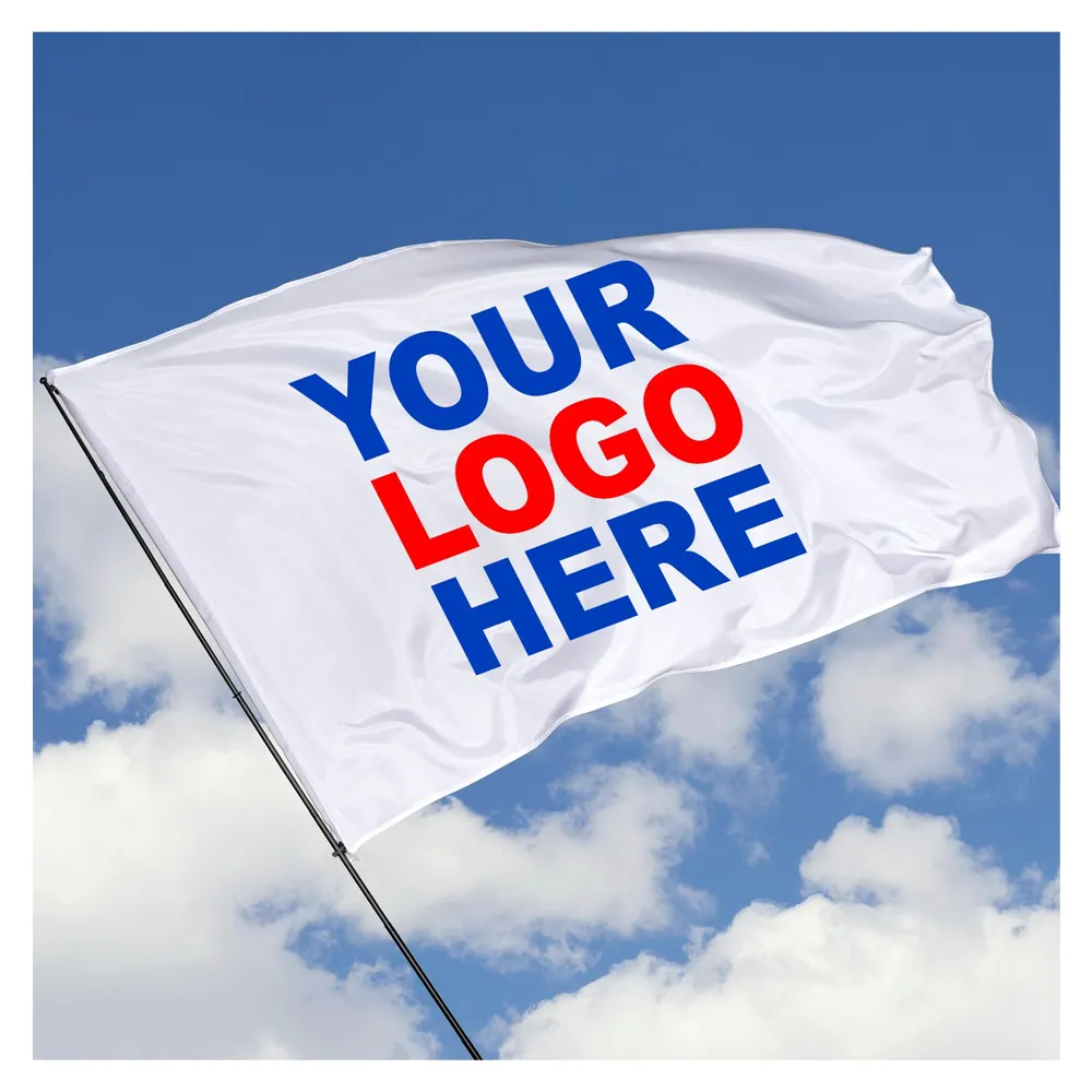 Outdoor Display Factory Made Customized Flag Professional Banner Hand Garden Car Hanging Flags with logo custom print
