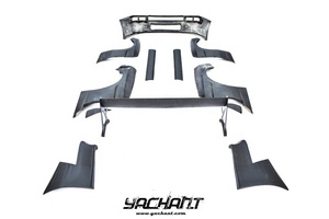 Fibre de verre 1983-1987 AE86 Trueno hayon PD Style Aero Kit de carrosserie large pare-chocs avant garde-boue jupes latérales <span class=keywords><strong>GT</strong></span> Wing - Product Image 6