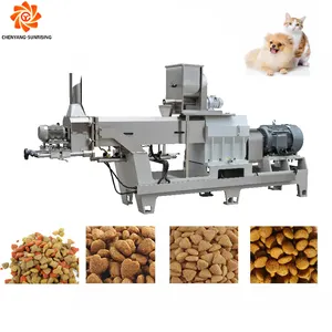 2000 KG Dry Dog Food Production Line Machine Kibble Dog Food Process Machine Large Capacity Cat Food Machine