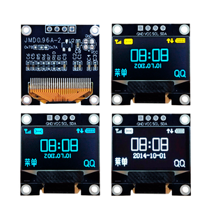 0.96 inci OLED biru kuning Mode tampilan 128X64 OLED LCD LED I2C IIC SPI 7Pin Chip Driver SSD1306 - Product Image 5