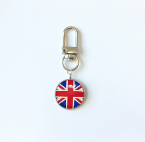 Drapeau rétro chine porte-clés en acier inoxydable Football drapeau pendentif transfrontalier petites marchandises cadeau en métal - Product Image 6