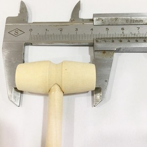 Mini maillet en bois massif pour frapper le gâteau étoile, petit marteau en bois pour marteler les œufs, jouets pour enfants - Product Image 4