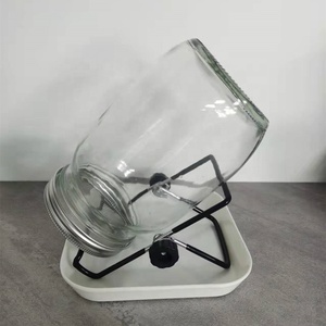 La germinazione della lattina <span class=keywords><strong>di</strong></span> muratore può germogliare il barattolo <span class=keywords><strong>di</strong></span> <span class=keywords><strong>vetro</strong></span> con staffa in acciaio inossidabile e coperchio <span class=keywords><strong>di</strong></span> germinazione a rete - Product Image 2