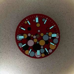 Accesorios para Relojes de Marca, Compatibles con Movimientos NH35/36/4R/7S 8215, Esfera Azul que Brilla en la Oscuridad, 28.5mm de Diámetro - Product Image 6