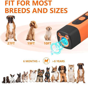 Nuevo Repelente Ultrasónico de Ladridos para Perros, Portátil, USB, de Plástico, para Exteriores, con Linterna LED, Dispositivo de Entrenamiento Antiladridos, Batería de 90 Días - Product Image 5