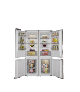 Réfrigérateur encastrable côte à côte Smad, état neuf, avec fonction Super Congélation, idéal pour la maison - Product Image 1