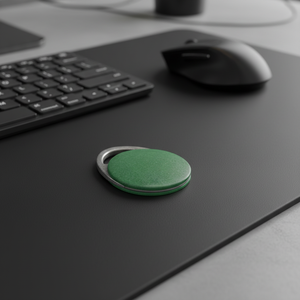 Porte-clés NFC ronds en métal, noir, vert, bleu, en ABS, avec puce RFID pour cartes de contrôle d'accès - Product Image 4