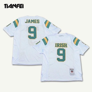 TF Individuelles Streetwear Jersey amerikanische Fußballuniform Sublimationsdesign Mannschafts-Club-Logo Mesh Herren Rugby-Footballtrikot - Product Image 1