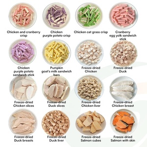 Snack Liofilizzati per Gatti e Cani ad Alto Contenuto Proteico di Pollo, Senza Additivi, Produzione all'Ingrosso di Alimenti per Animali Domestici - Product Image 3