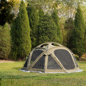 Tente pneumatique Junxin 3x4m, double couche, installation automatique, montage facile, imperméable 2000mm, tente de camping quatre saisons pour l'extérieur - Product Image 5