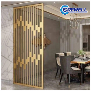 Vách Ngăn phòng bằng kim loại 87 inch để trang trí nội thất cách âm Vách ngăn chống thấm - Product Image 3