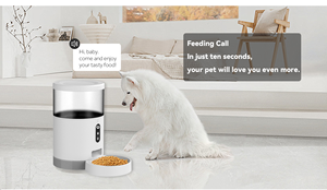 BL4/WIFI versione automatica di alimentazione remota a due vie citofono vocale intelligente casa gatto e cane Pet alimentatore automatico - Product Image 6