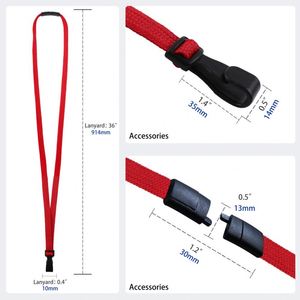 Bestom Manufacturer's 10MM Tubular Medical ID Lace <b>Lanyard</b> Promotional Wholesale Cheap <b>Polyester</b> Design - Product Image 2